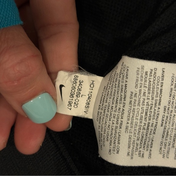 Nike Windrunner Zip Up Hooded Jacket in Yellow and Black Size Large - Picture 8 of 15